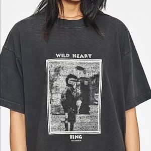 Anine Bing T-Shirt Dress Small/S